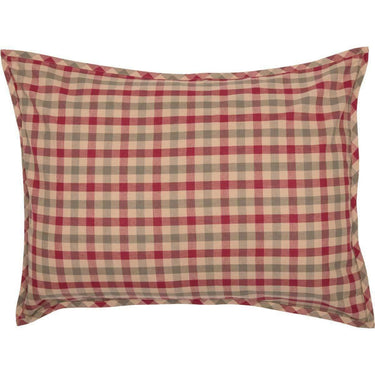 Jonathan Plaid Standard Sham 21x27 VHC Brands - The Fox Decor